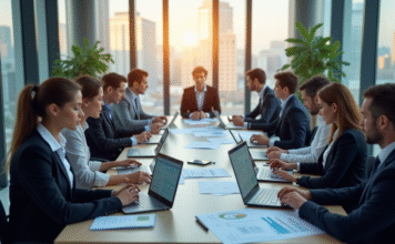 Audit système : les étapes essentielles pour réussir Groupe de professionnels en réunion dans un bureau moderne